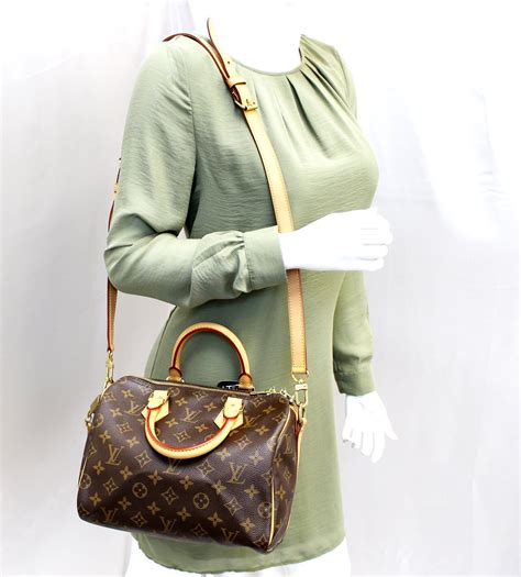 louis vuitton speedy 25 shoulder strap|louis Vuitton Speedy bandouille 25 monogram.